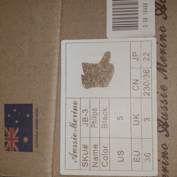 Aussie Merino Philipa Black 5 Boots - Picture 3 of 13